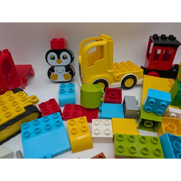 Lego Duplo Blocks Trains Vehicles Specialty Lot - Picture 4 of 10